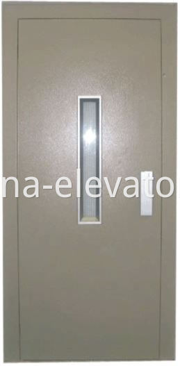 Custom Elevator Semiautomatic Door